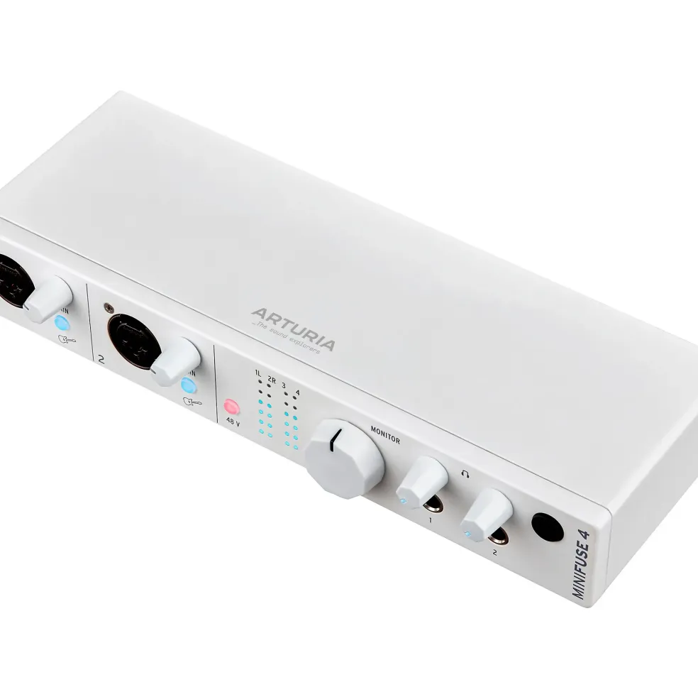 Arturia MiniFuse 4 Audio Interface White