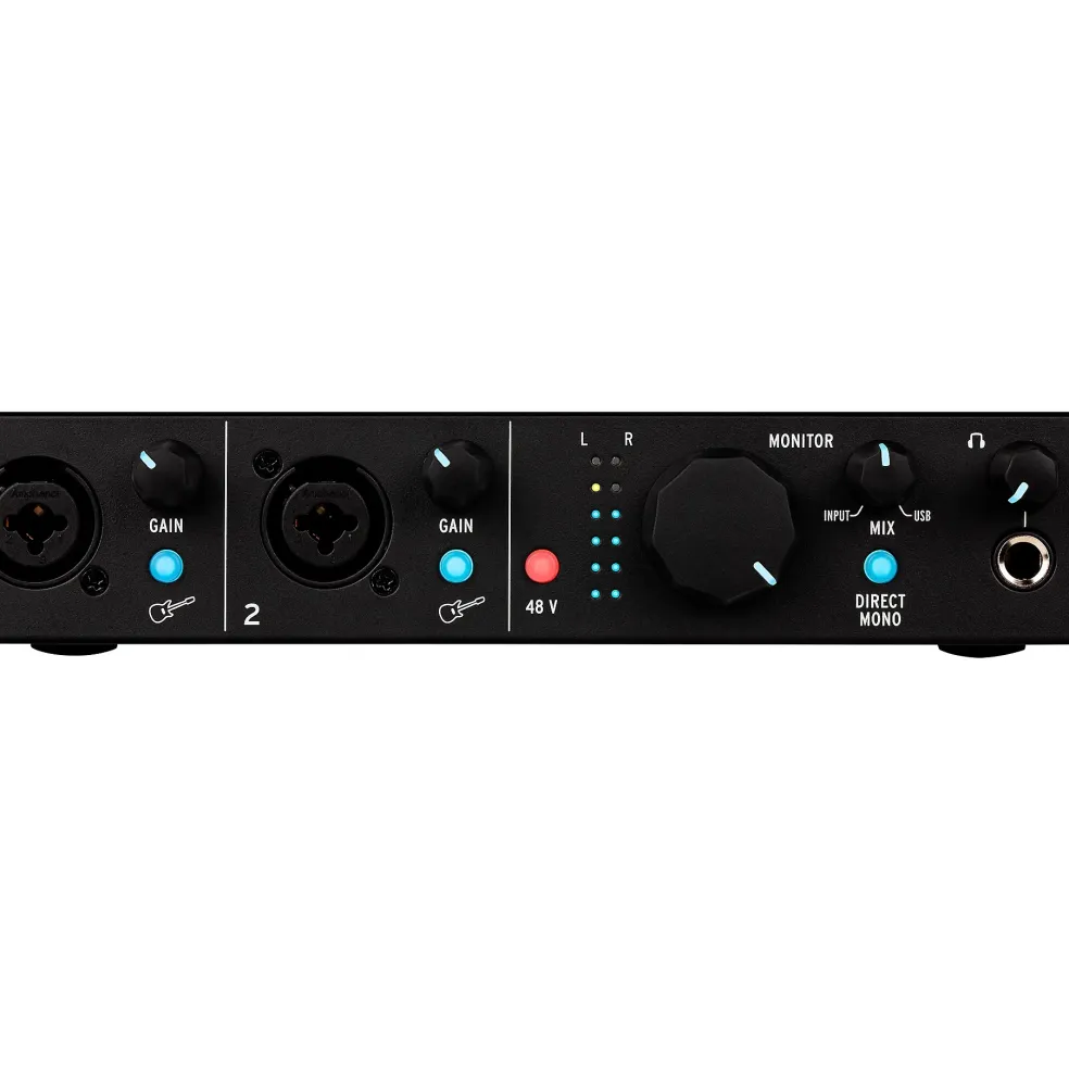 Arturia MiniFuse 2 USB Audio Interface, Black