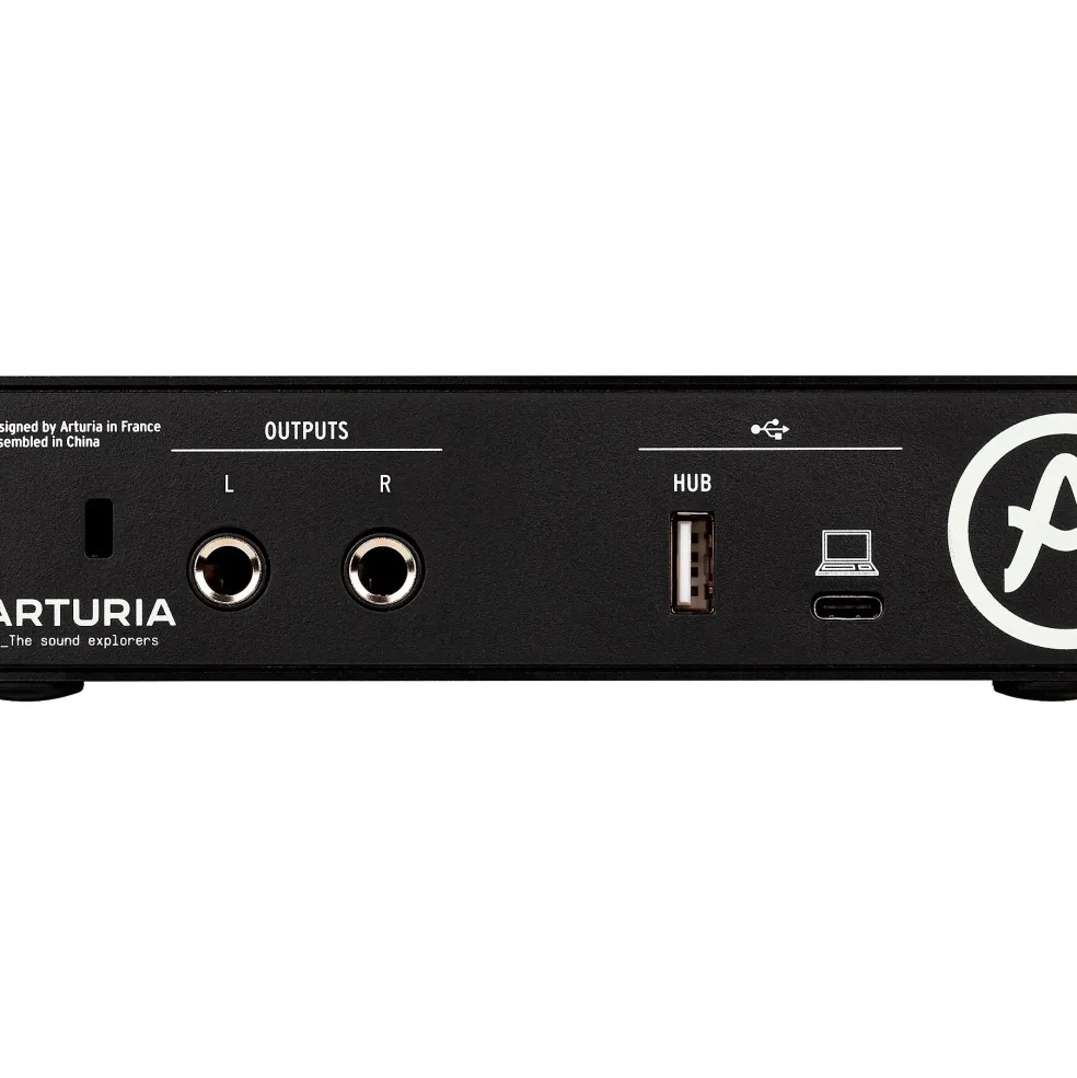 Arturia MiniFuse 1 USB Audio Interface, Black
