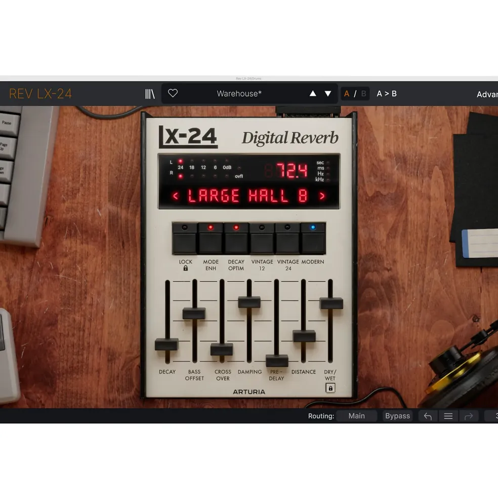Arturia Rev LX-24 Reverb Plug-In
