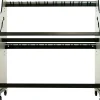 A&S Crafted Products Band Room Double-Stack Guitar Shelf Rack 69.5 x 68.375 x 30.25 in.