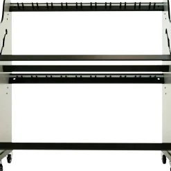 A&S Crafted Products Band Room Double-Stack Guitar Shelf Rack 69.5 x 68.375 x 30.25 in.