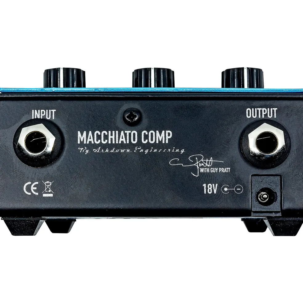 Ashdown Guy Pratt Signature Tri Band Compressor Effects Pedal Blue