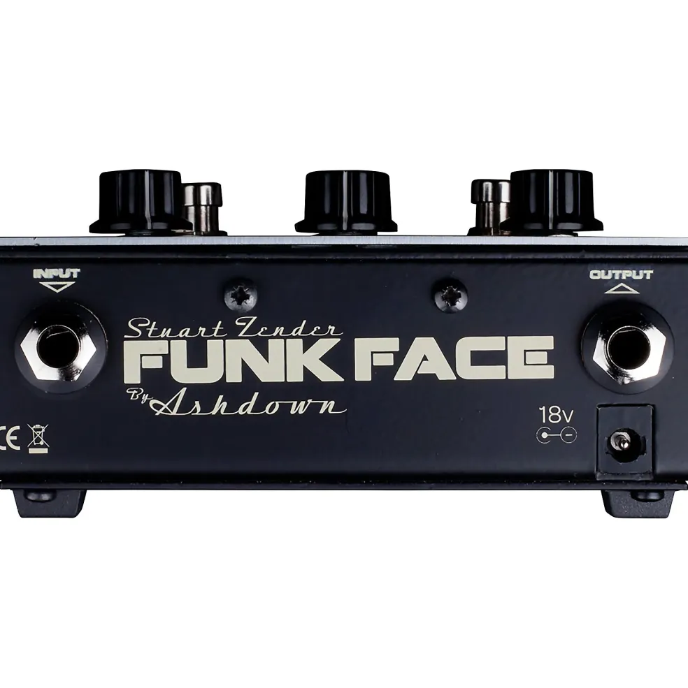 Ashdown Stuart Zender Funk Face Signature Effects Pedal Silver