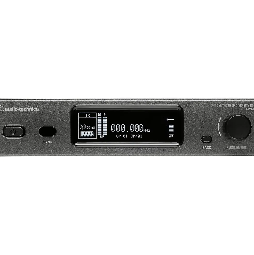 Audio-Technica 3000 Series (4th Gen) Network Enabled UHF Wireless with ATW-C710 Cardioid Dynamic Microphone Capsule Band EE1