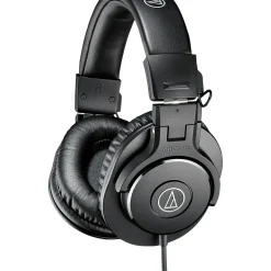 Audio-Technica ATH-M30x Closed-Back Professional Studio Monitor Headphones Black
