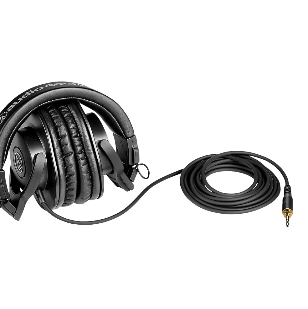 Audio-Technica ATH-M30x Closed-Back Professional Studio Monitor Headphones Black