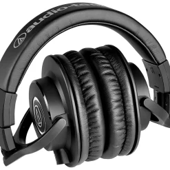 Audio-Technica ATH-M40x Closed-Back Professional Studio Monitor Headphones Black