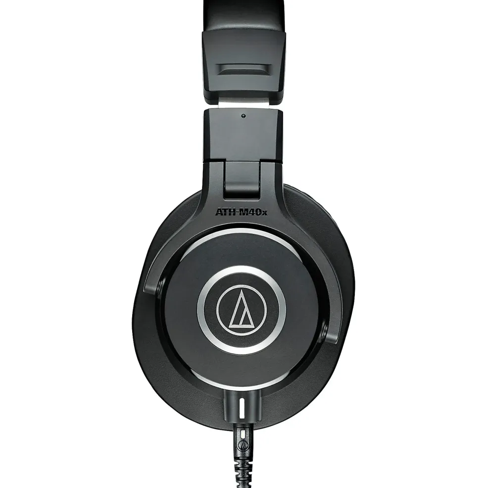 Audio-Technica ATH-M40x Closed-Back Professional Studio Monitor Headphones Black