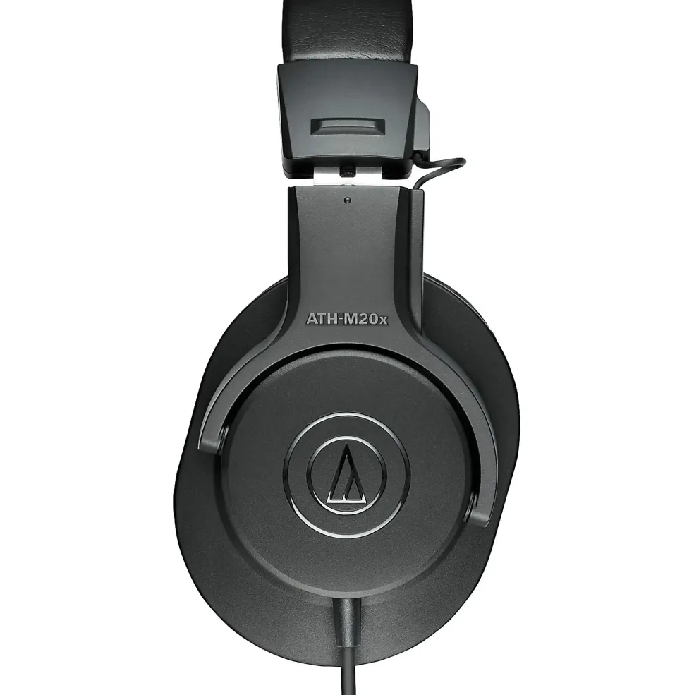 Audio-Technica ATH-M20x Closed-Back Professional Studio Monitor Headphones Black