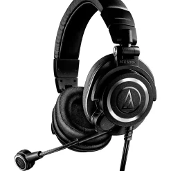Audio-Technica ATH-M50xSTS StreamSet Professional Streaming Headset Black