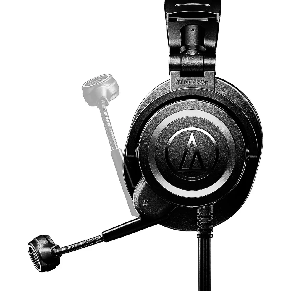 Audio-Technica ATH-M50xSTS StreamSet Professional Streaming Headset Black