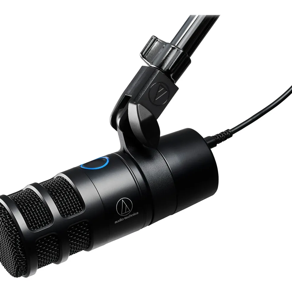 Audio-Technica AT2040USB Hypercardioid Dynamic USB Microphone Black