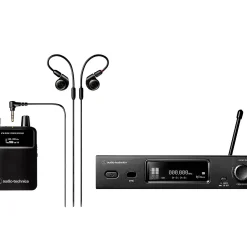 Audio-Technica ATW-3255 3000 Series Wireless In-Ear Monitor System Black