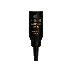 Audix ADX40 Overhead Condenser Microphone Black Hypercardioid