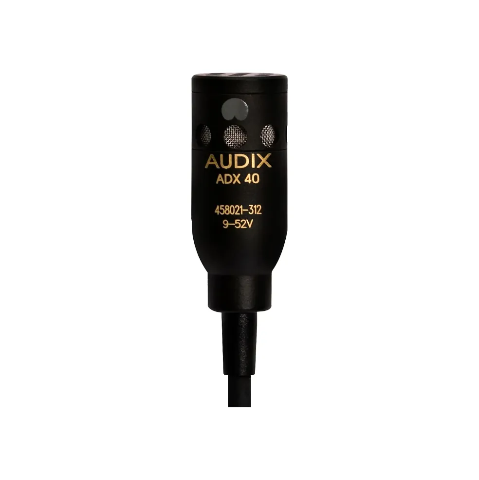 Audix ADX40 Overhead Condenser Microphone Black Hypercardioid
