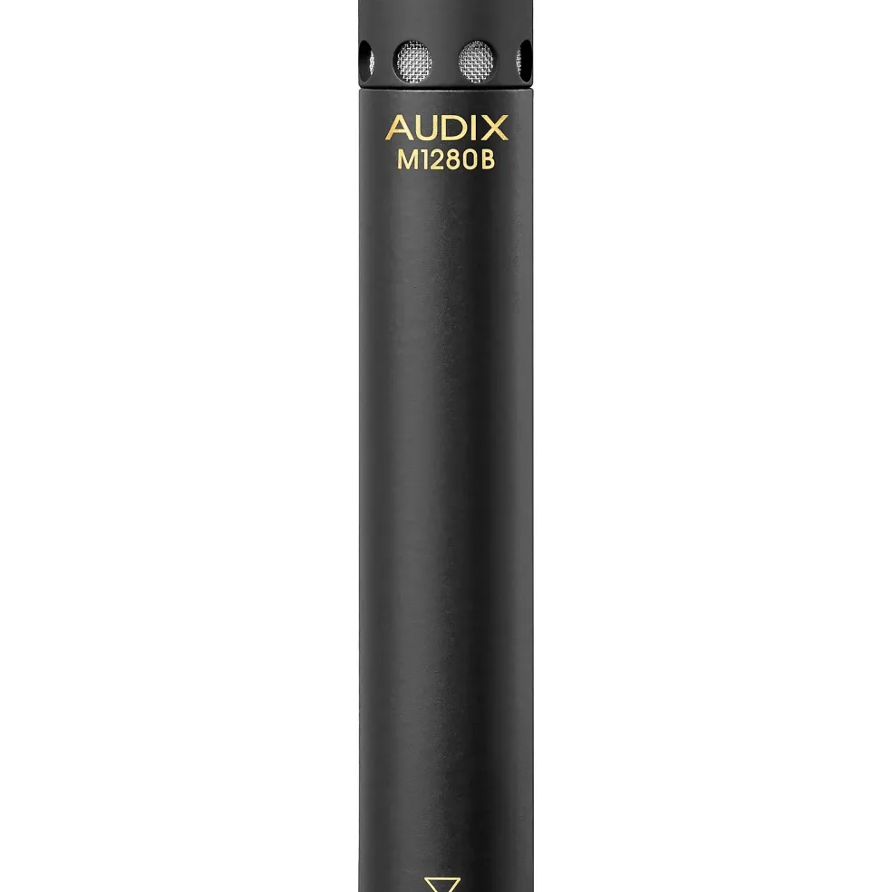 Audix M1280BO Miniature Omni-Directional Condenser Microphone Black