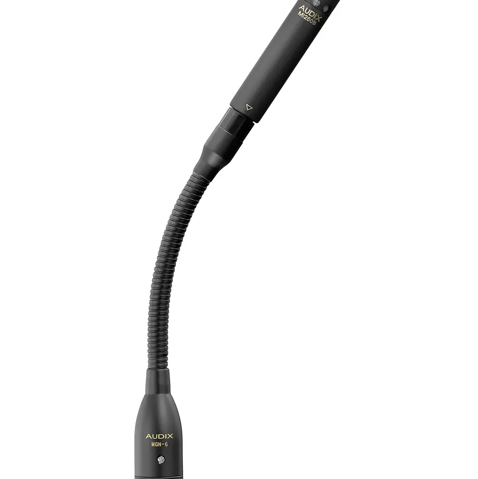 Audix MicroPod 6" Gooseneck with M1250B Cardioid Microphone
