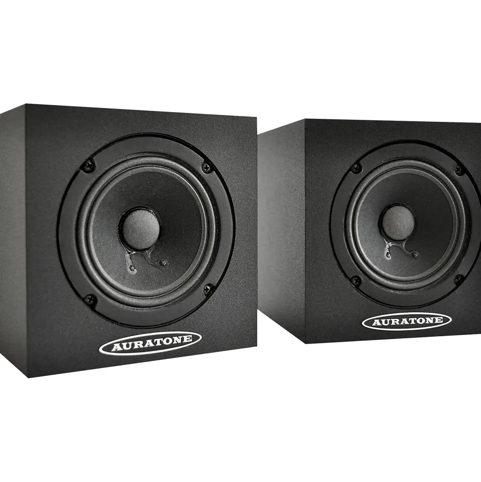 Auratone 5C Super Sound Cubes 4.5" Passive Reference Monitor (Pair) - Black