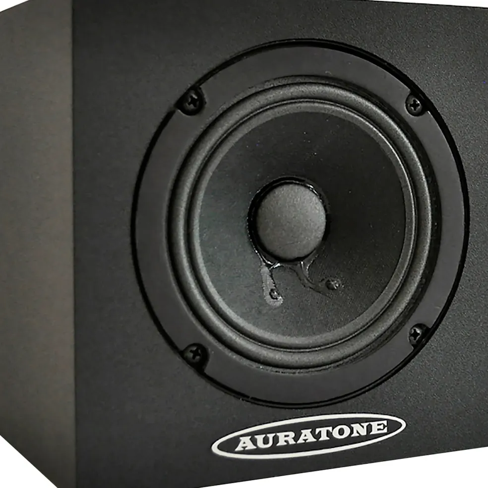 Auratone 5C Super Sound Cube 4.5 inch Passive Reference Monitor (each) - Black