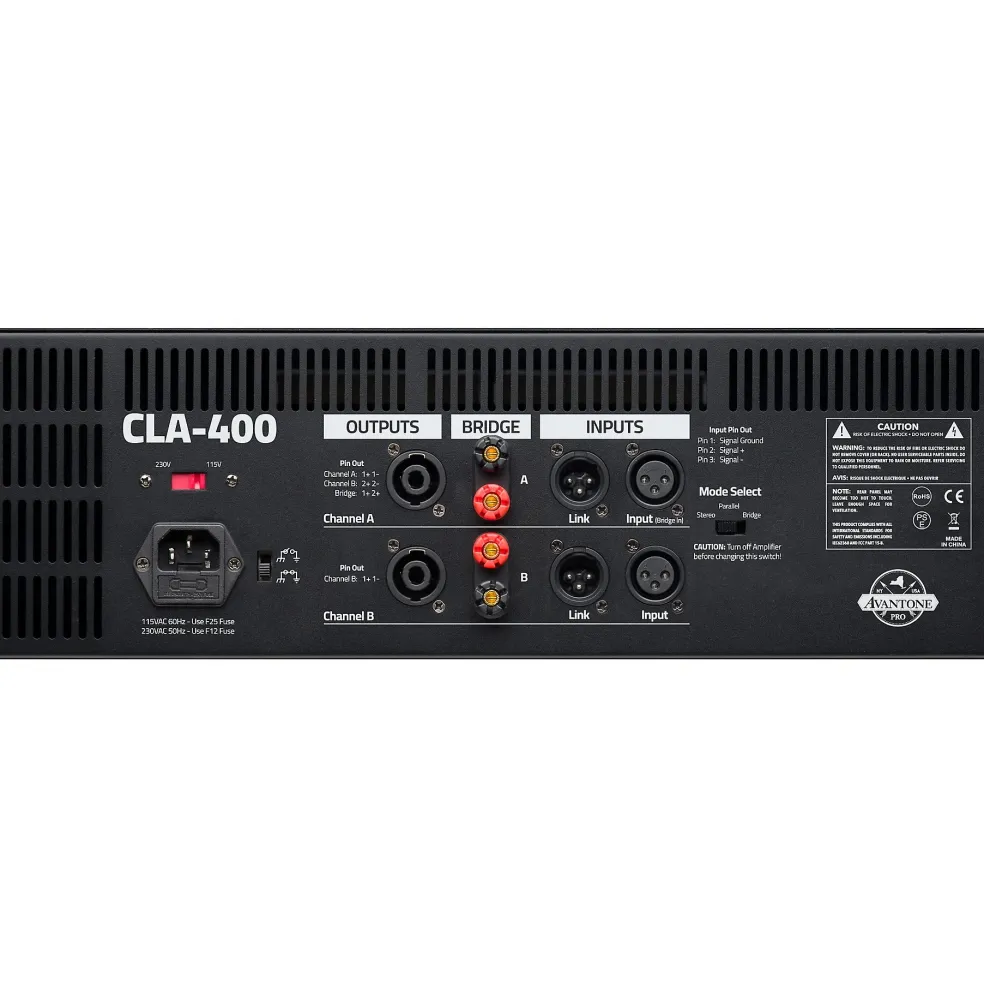 Avantone CLA-400 Studio Reference Amplifier