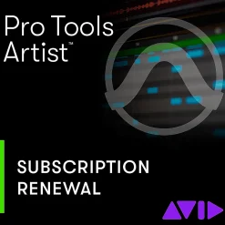 Avid Pro Tools | Artist 1-Year Subscription Updates and Support, Renewal of Subscription Licenses - One-Time Payment