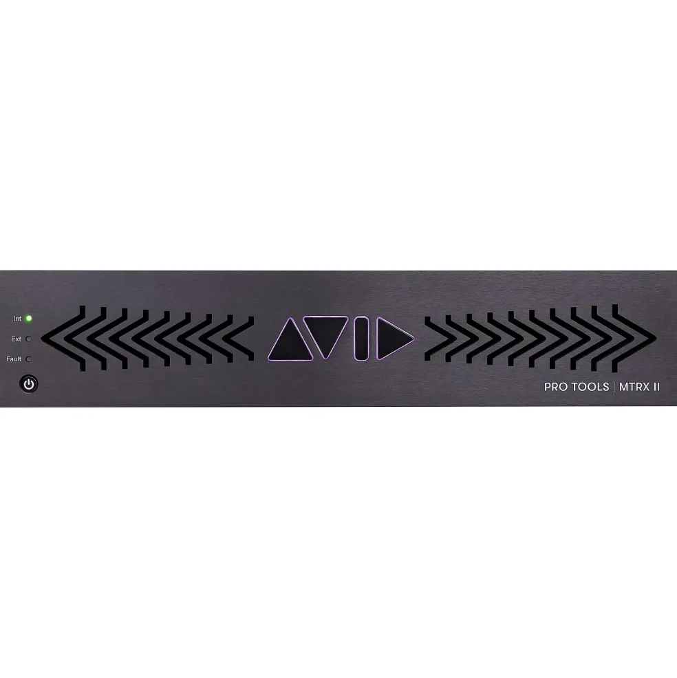 Avid Pro Tools | MTRX II Base Unit With DigiLink, Dante 256 and SPQ