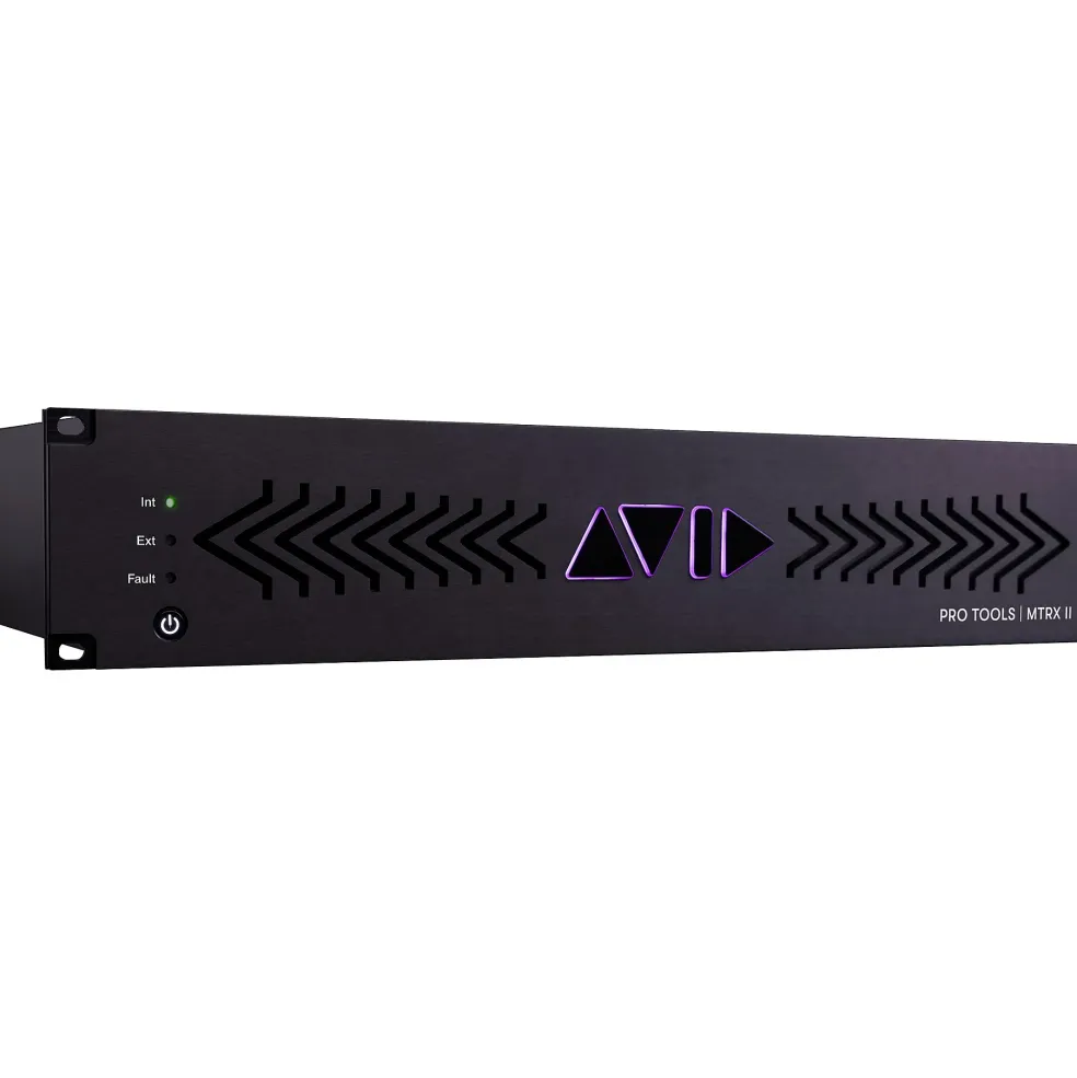 Avid Pro Tools | MTRX II Base Unit With DigiLink, Dante 256 and SPQ