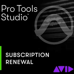 Avid Pro Tools | Studio 1-Year Subscription Updates and Support, Renewal for Subscription Licenses - One-Time Payment