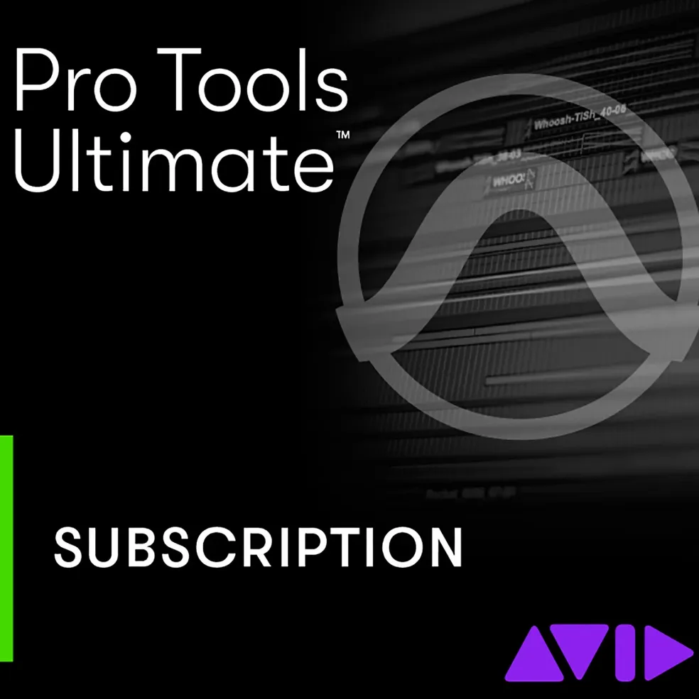 Avid Pro Tools | Ultimate 1-Year Subscription Updates and Support - One-Time Payment