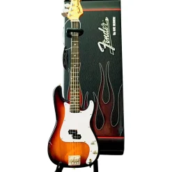 Axe Heaven Fender Precision Bass Sunburst Miniature Guitar Replica Collectible