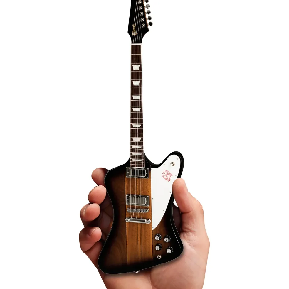 Axe Heaven Gibson Firebird V Vintage Sunburst Officially Licensed Miniature Guitar Replica