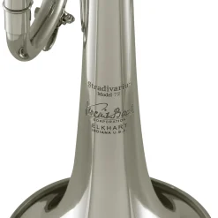 Bach 190 Stradivarius 72 Bell Series Professional Bb Trumpet Silver plated Yellow Brass Bell
