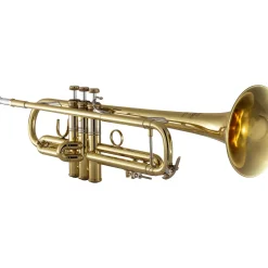 Bach 190 Stradivarius 37 Bell Medium Plus Bore Series Professional Bb Trumpet Lacquer Yellow Brass Bell