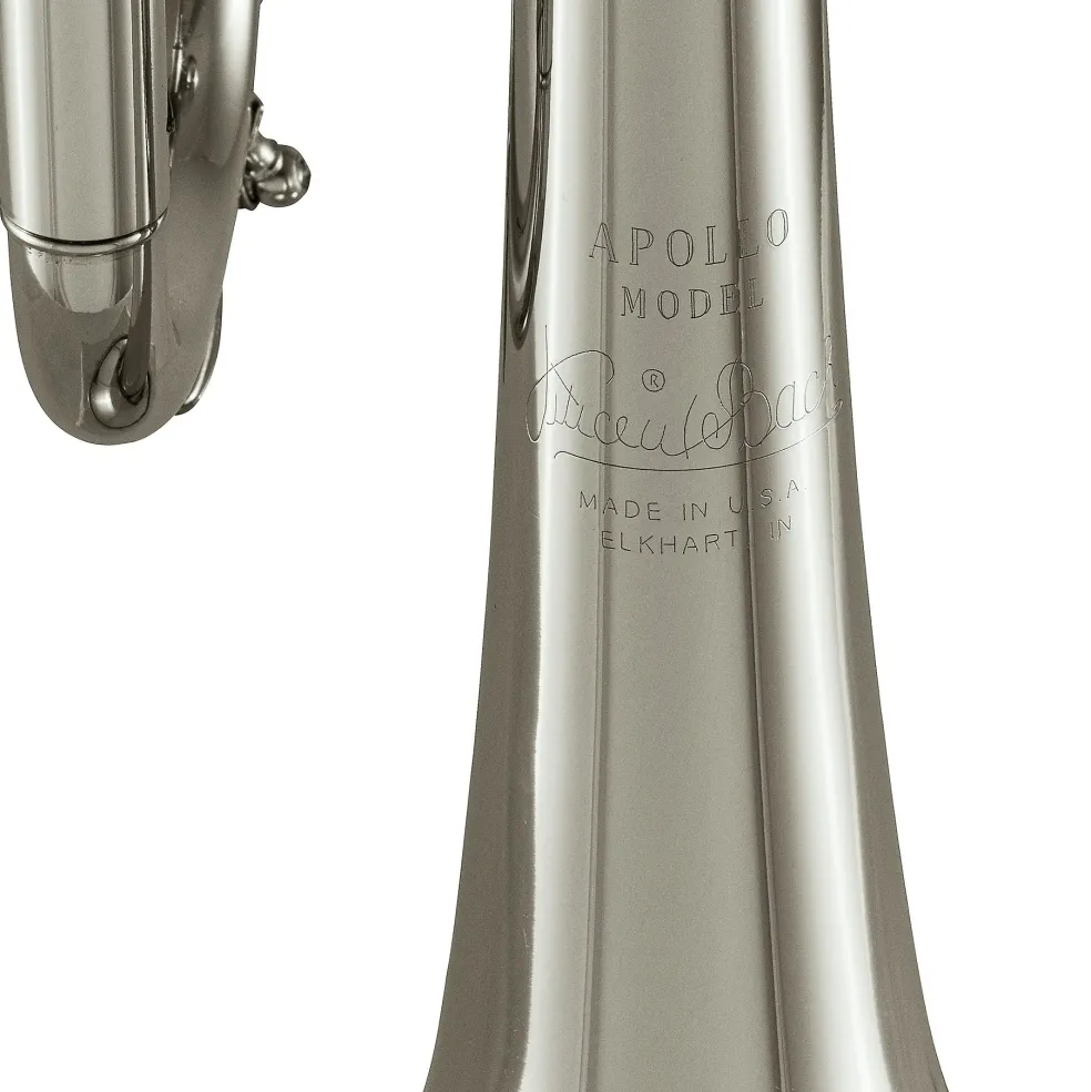 Bach 170 Stradivarius 43 Bell Series Professional Bb Trumpet Silver plated Yellow Brass Bell