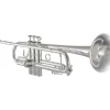Bach 180 Stradivarius 37 Bell Series Professional Bb Trumpet with Reverse Leadpipe Silver plated Yellow Brass Bell
