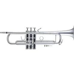 Bach 180 Stradivarius 37 Bell Series Professional Bb Trumpet with Reverse Leadpipe Silver plated Yellow Brass Bell