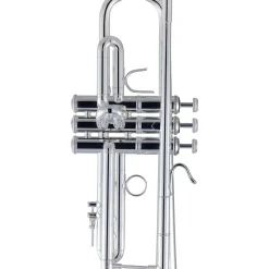 Bach 180 Stradivarius 37 Bell Series Professional Bb Trumpet with Reverse Leadpipe Silver plated Yellow Brass Bell