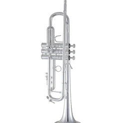 Bach 180 Stradivarius 37 Bell Series Professional Bb Trumpet with Reverse Leadpipe Silver plated Yellow Brass Bell