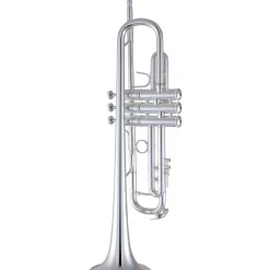 Bach 180 Stradivarius 37 Bell Series Professional Bb Trumpet with Reverse Leadpipe Silver plated Yellow Brass Bell