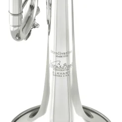 Bach 190 Stradivarius 65 Bell Dual Bore Series Professional Bb Trumpet Silver plated Gold Brass Bell