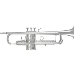 Bach 170 Stradivarius 43 Bell Series Professional Bb Trumpet with Standard Leapipe Silver plated