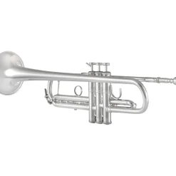 Bach 170 Stradivarius 43 Bell Series Professional Bb Trumpet with Standard Leapipe Silver plated