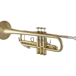 Bach 190 Stradivarius 37 Bell Medium Plus Bore Series Unlacquered Professional Bb Trumpet Unlacquered