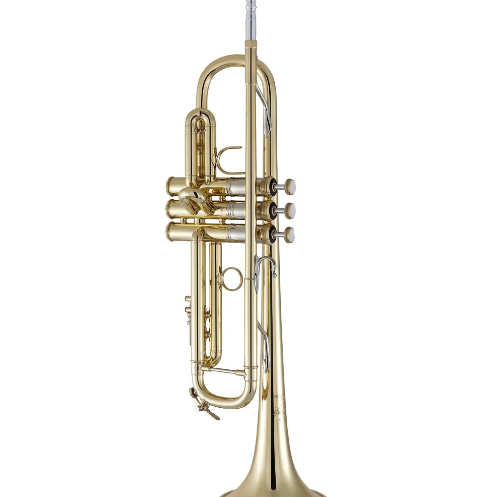 Bach 190 Stradivarius 37 Bell Medium Plus Bore Series Unlacquered Professional Bb Trumpet Unlacquered