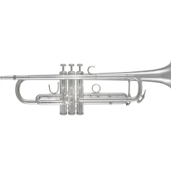 Bach 190 Stradivarius 72V Bell Series Professional Bb Trumpet Silver plated Yellow Brass Bell