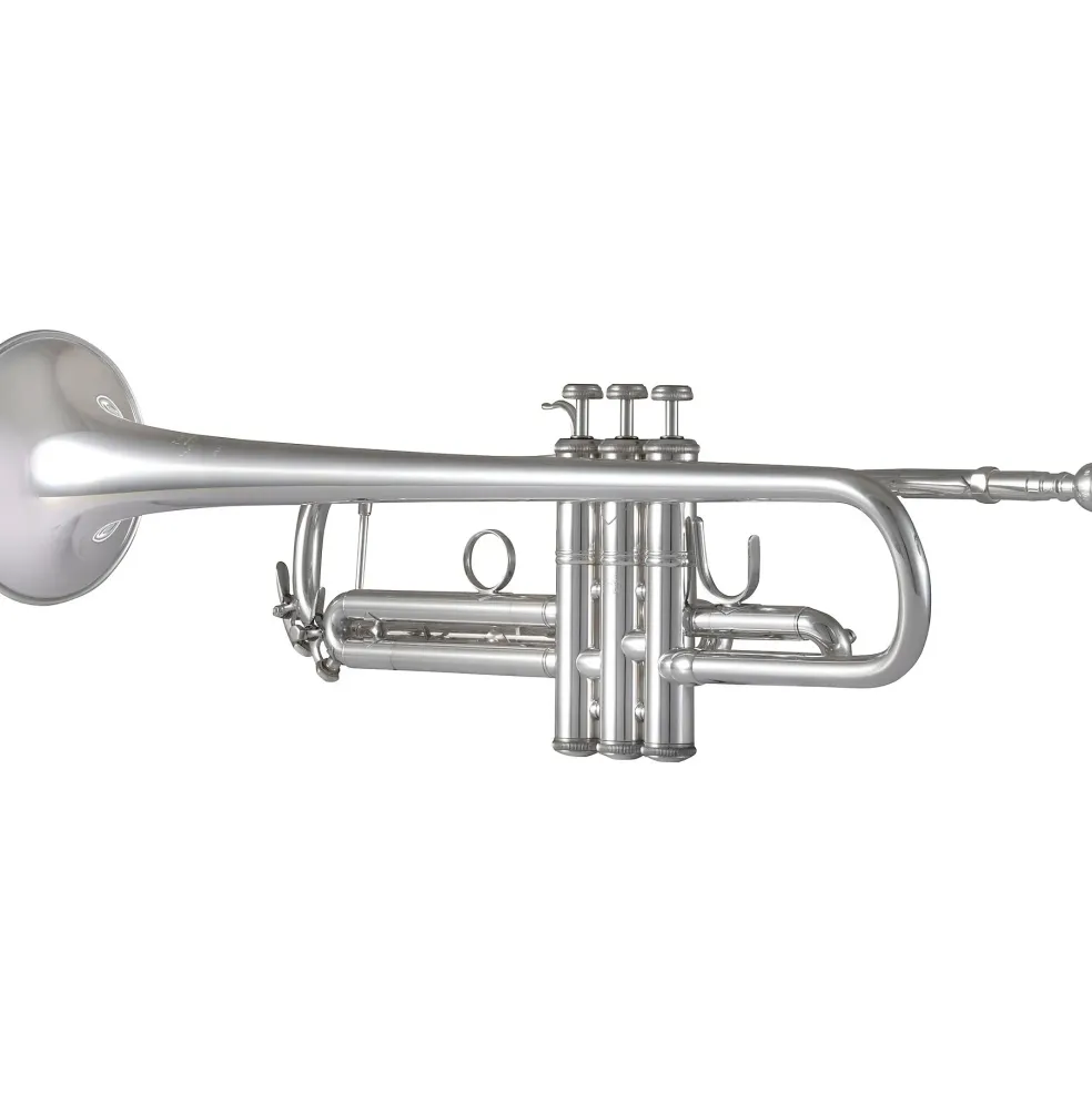 Bach 190 Stradivarius 72V Bell Series Professional Bb Trumpet Silver plated Yellow Brass Bell