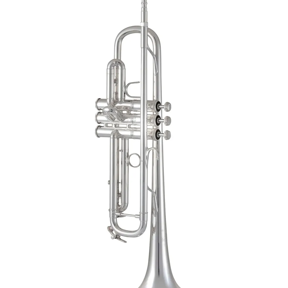Bach 190 Stradivarius 72V Bell Series Professional Bb Trumpet Silver plated Yellow Brass Bell