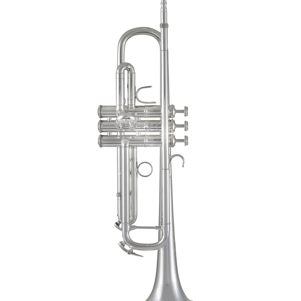 Bach 190 Stradivarius 72V Bell Series Professional Bb Trumpet Silver plated Yellow Brass Bell