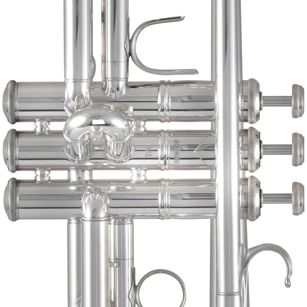 Bach 190 Stradivarius 72V Bell Series Professional Bb Trumpet Silver plated Yellow Brass Bell